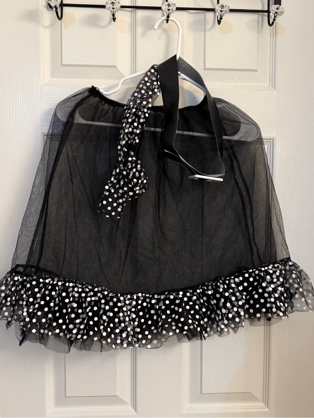 Spirit Girls Pink and Black Sock Hop Sweetie Costume Dress